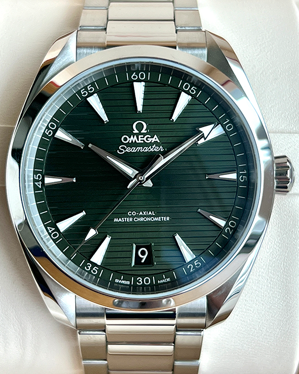 Omega Seamaster Aqua Terra 150M 41MM Green Dial Steel Bracelet (220.10.41.21.10.001)