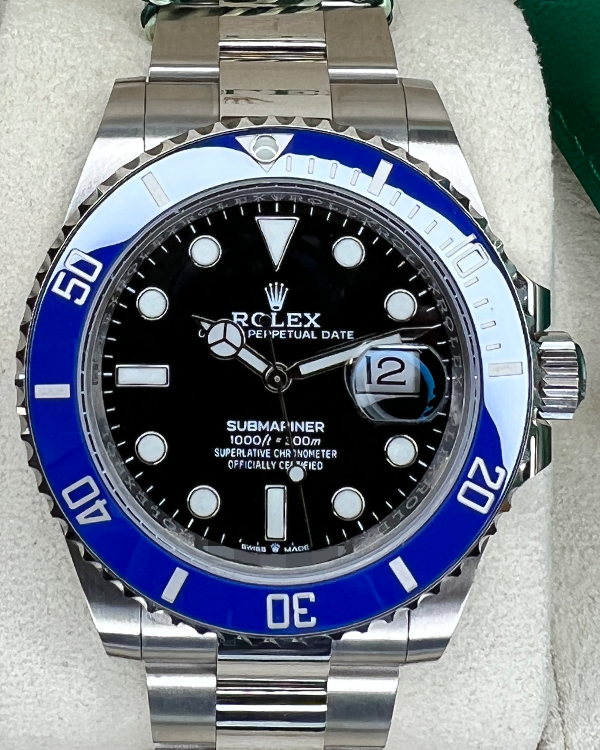 2021 Rolex Submariner Date "Cookie Monster" White Gold Black Dial (126619LB)