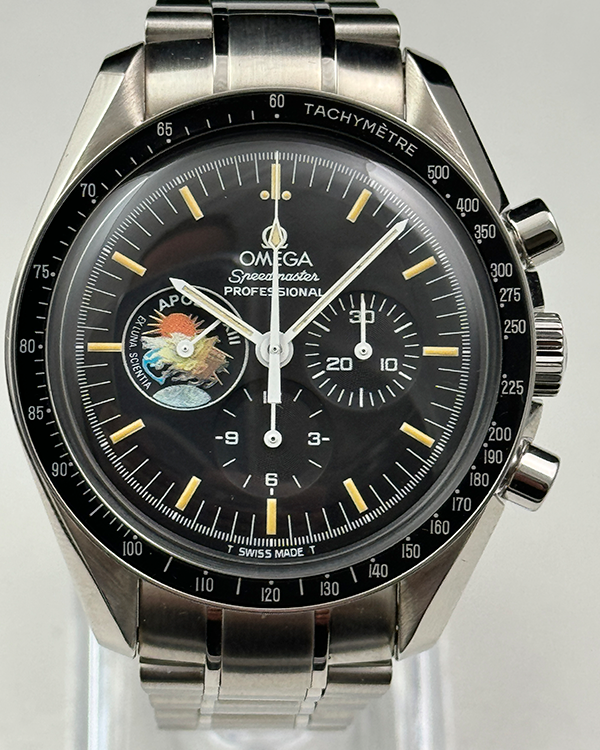 Omega Speedmaster Apollo 13 (XIII) 42MM Black Dial Steel Bracelet (3595.52)