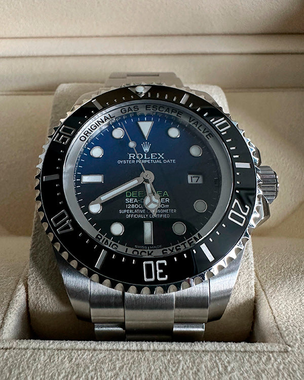 No Reserve - Rolex Sea-Dweller Deepsea Blue/Black Gradient Dial (116660)