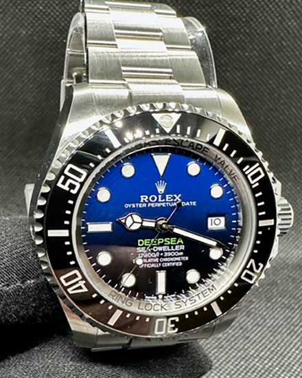 Rolex Sea Dweller Deepsea Blue Black Dial 136660 Grailzee