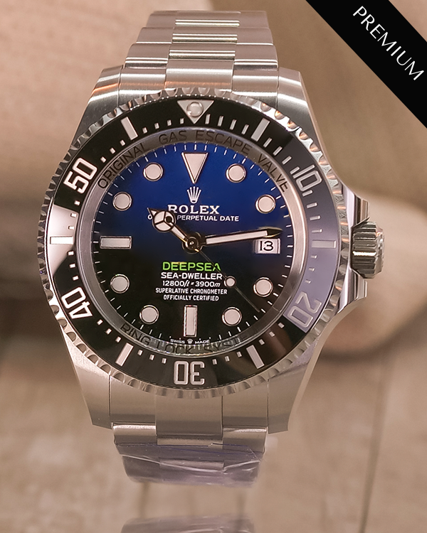 2023 Rolex Sea-Dweller Deepsea "James Cameron" 44MM Blue/Black Gradient Dial Oystersteel Bracelet (136660)