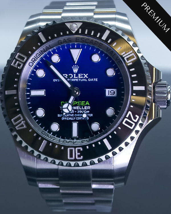 2023 Rolex Sea-Dweller Deepsea "James Cameron" 44MM Oystersteel Blue/Black Gradient Dial (136660)