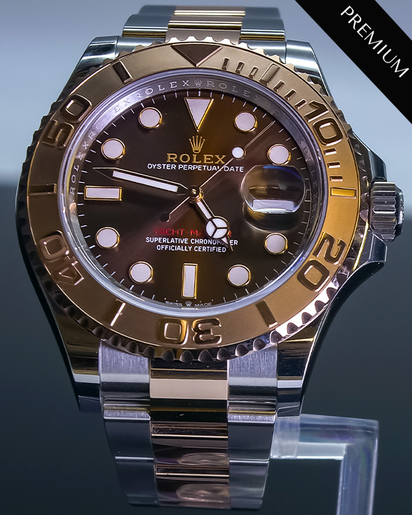 2023 Rolex Yacht-Master 40 Oystersteel Everose Gold Chocolate Dial (126621)