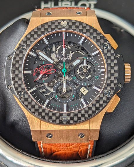 Hublot Big Bang Aero Bang Limited Edition Scuderia Rodriguez King Gold Skeleton Dial (311.PQ.1129.HR.MEX11)