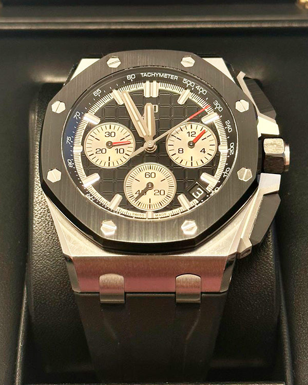 No Reserve - Audemars Piguet Royal Oak Offshore Chronograph Black (26420SO.OO.A002CA.01)