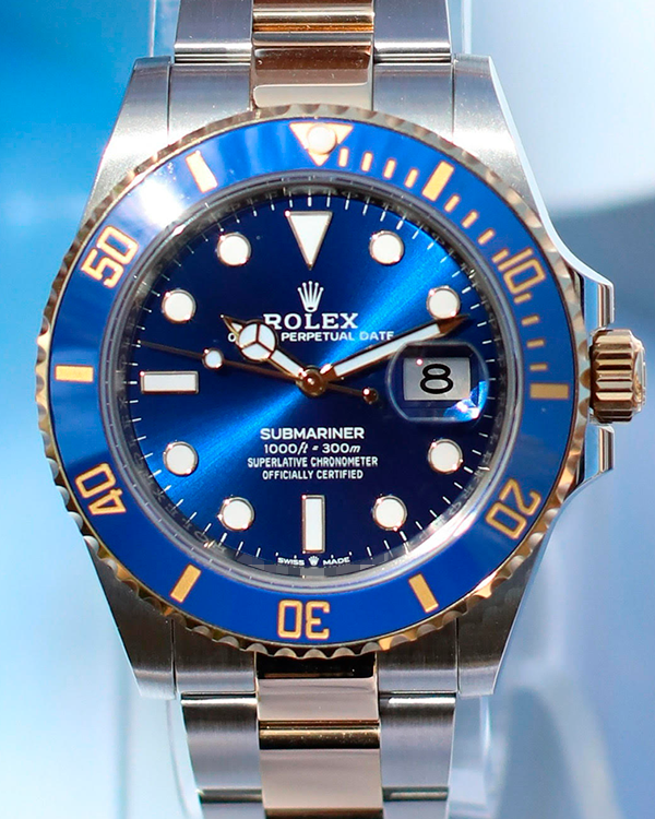 2022 Rolex Submariner Date Two-Tone Blue Dial (126613LB)