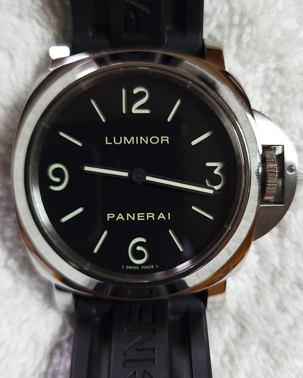 2012 Panerai Luminor Marina Stainless Steel Black Dial (PAM00112)